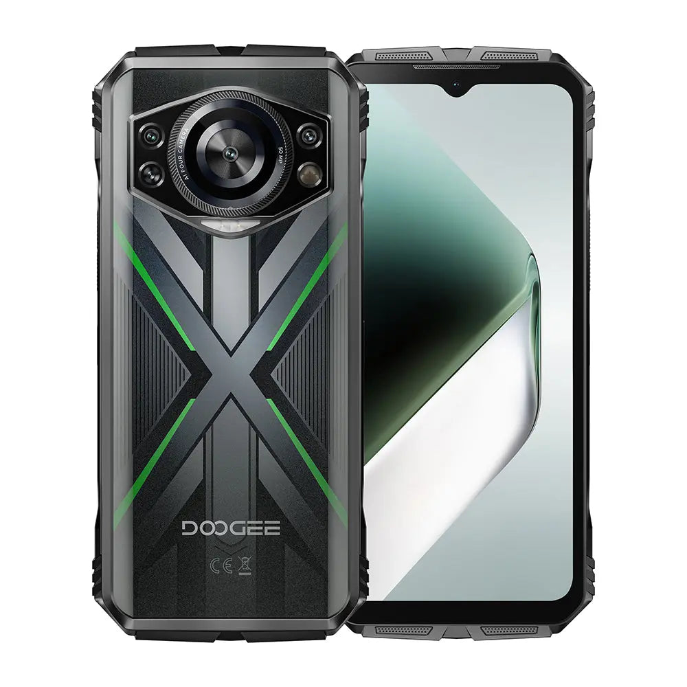 DOOGEE S cyber pro 10800mAh 32GB + 512GB Large battery Android 14 Rugged Phone DOOGEE