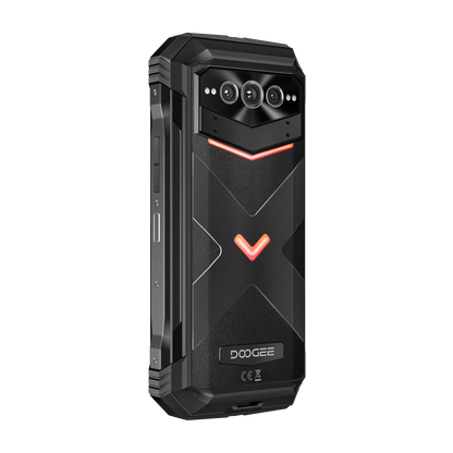 DOOGEE V Max Plus 512GB Large Memory 22000mAh Large Battery Android 14 Rugged Phone DOOGEE